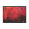 Vibrant Abstract Framed Poster Art  36" x 24" (Horizontal) for Home Decor