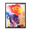 The garden framed canvas art