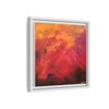 Red Hot Heart Framed Canvas Art