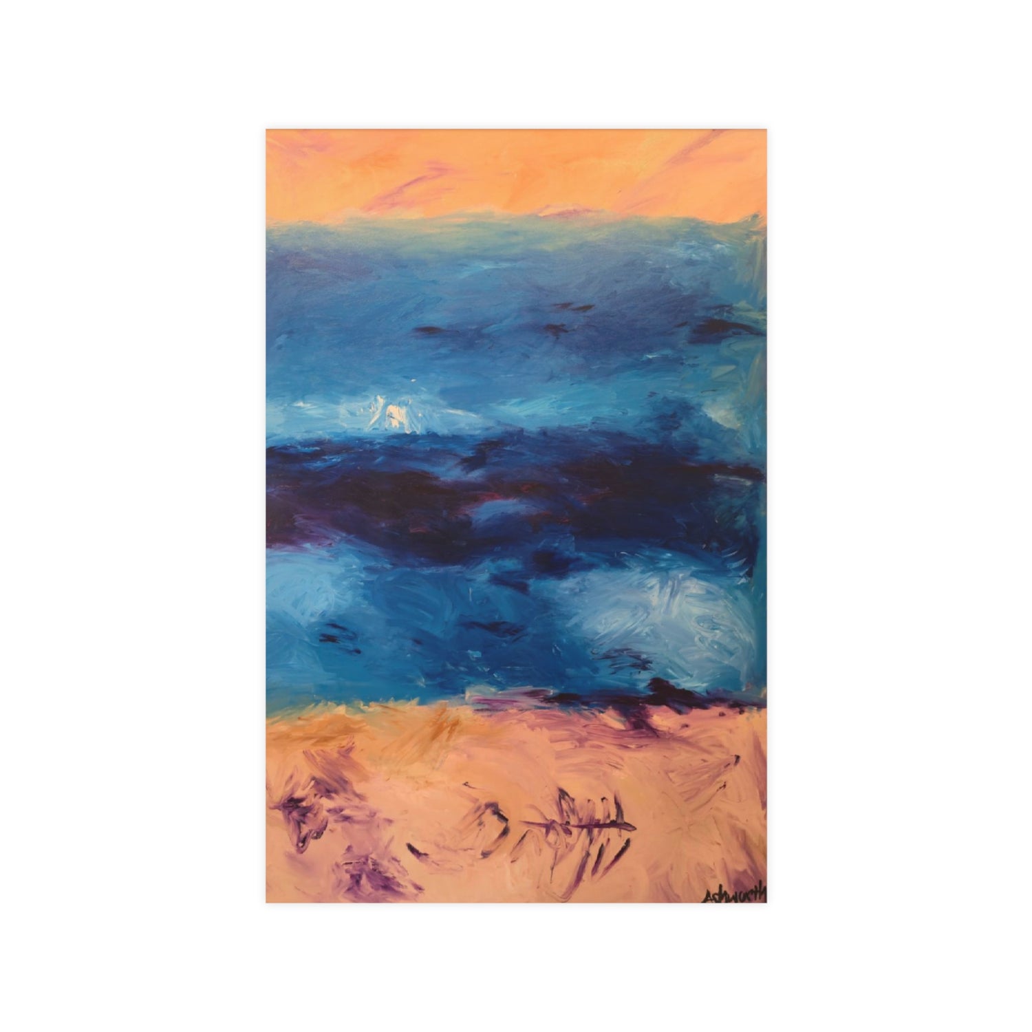 Seafoam And Sand Posters