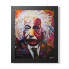 Quantum Genius Albert EInstein — Framed Art Print