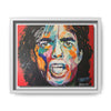 SIr Mick Straordinary Framed Canvas Art