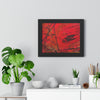 I WAS HERE — Framed Art Print