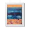 Seafoam And Sand Framed  Poster