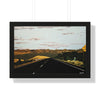 The Road to Taos — Framed Art Print
