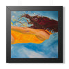 Swimmer Girl #1 — Framed Art Print