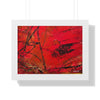 I WAS HERE — Framed Art Print