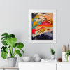 Saffron Rouge — Framed Art Print