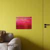 Ruby Red (Abstract) — Acrylic Print