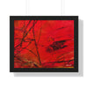 I WAS HERE — Framed Art Print