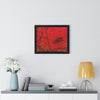 I WAS HERE — Framed Art Print