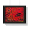 I WAS HERE — Framed Art Print