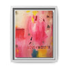 Love + Wonder #5 Framed Canvas Art