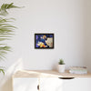 Rocket Quack. A Feathered Tribute to the King of Keys Framed Canvas