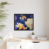 Rocket Quack. A Feathered Tribute to the King of Keys Framed Canvas
