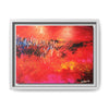 Where Fire Learned to Speak Framed Canvas Art
