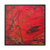 I WAS HERE - Framed Canvas Art