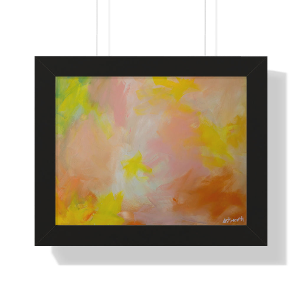 Where The Light Lingers — Framed Art Print