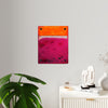Crimson Orange Skies — Acrylic Print