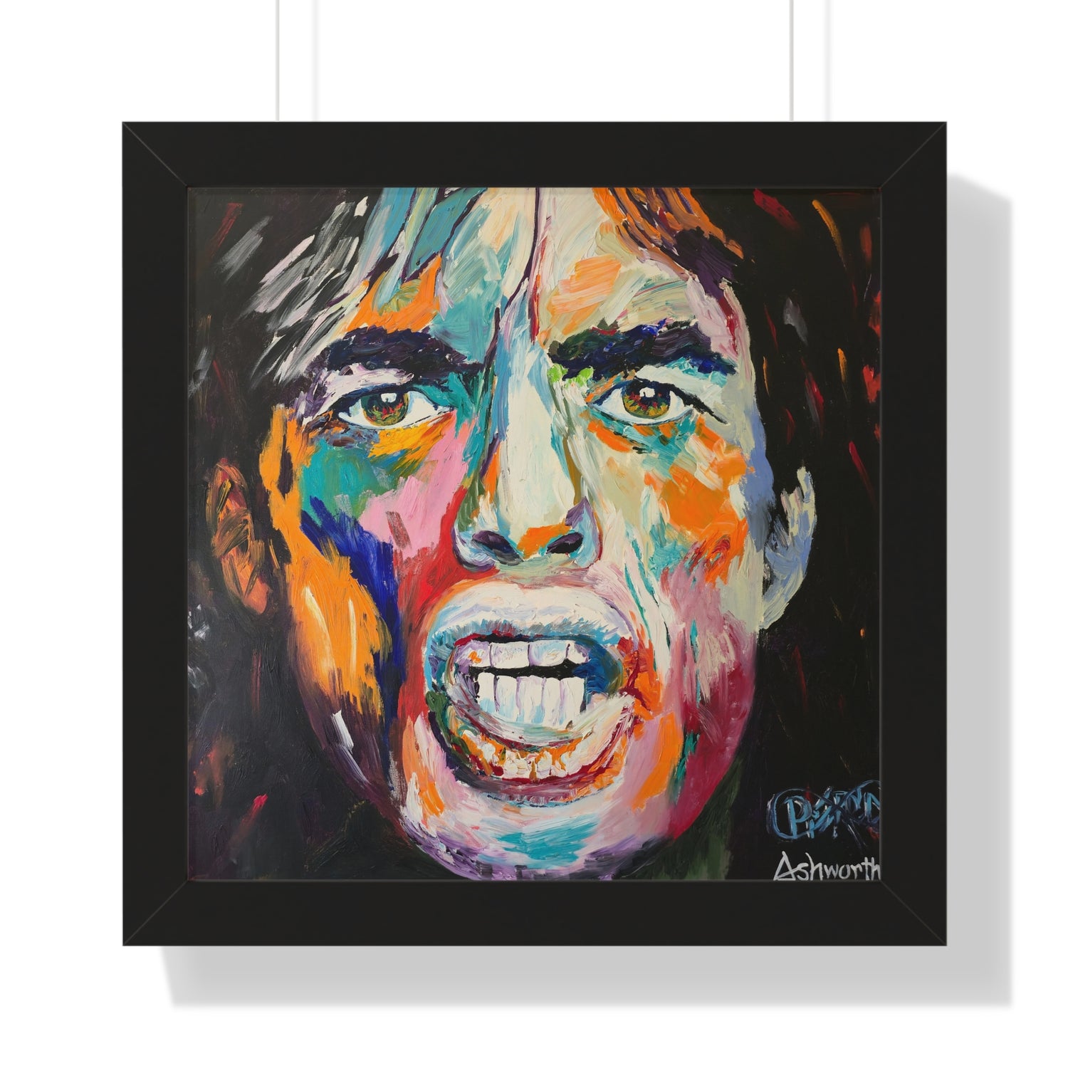 SIr Mick Straordinary — Framed Art Print
