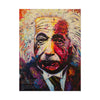 Albert Einstein: Quantum Genius 12" x 16" (Vertical) in matte frame