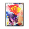 The garden framed canvas art