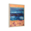 SeaFoam and Sand Framed Canvas Art