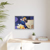 Rocket Quack. A Feathered Tribute to the King of Keys Framed Canvas