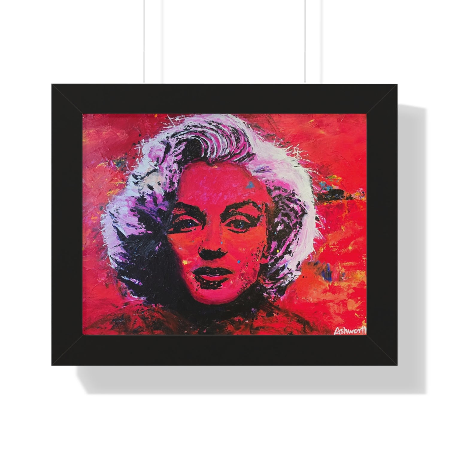 The Iconic Marilyn — Framed Art Print