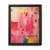 Love + Wonder #5 Framed Canvas Art