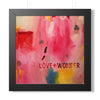 Love + Wonder #5 — Framed Art Print