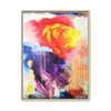 The garden framed canvas art