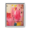 Love + Wonder #5 Framed Canvas Art