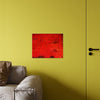 Flaming love. red abstract #5 Acrylic Wall Art