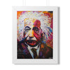 Quantum Genius Albert EInstein — Framed Art Print