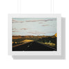 The Road to Taos — Framed Art Print