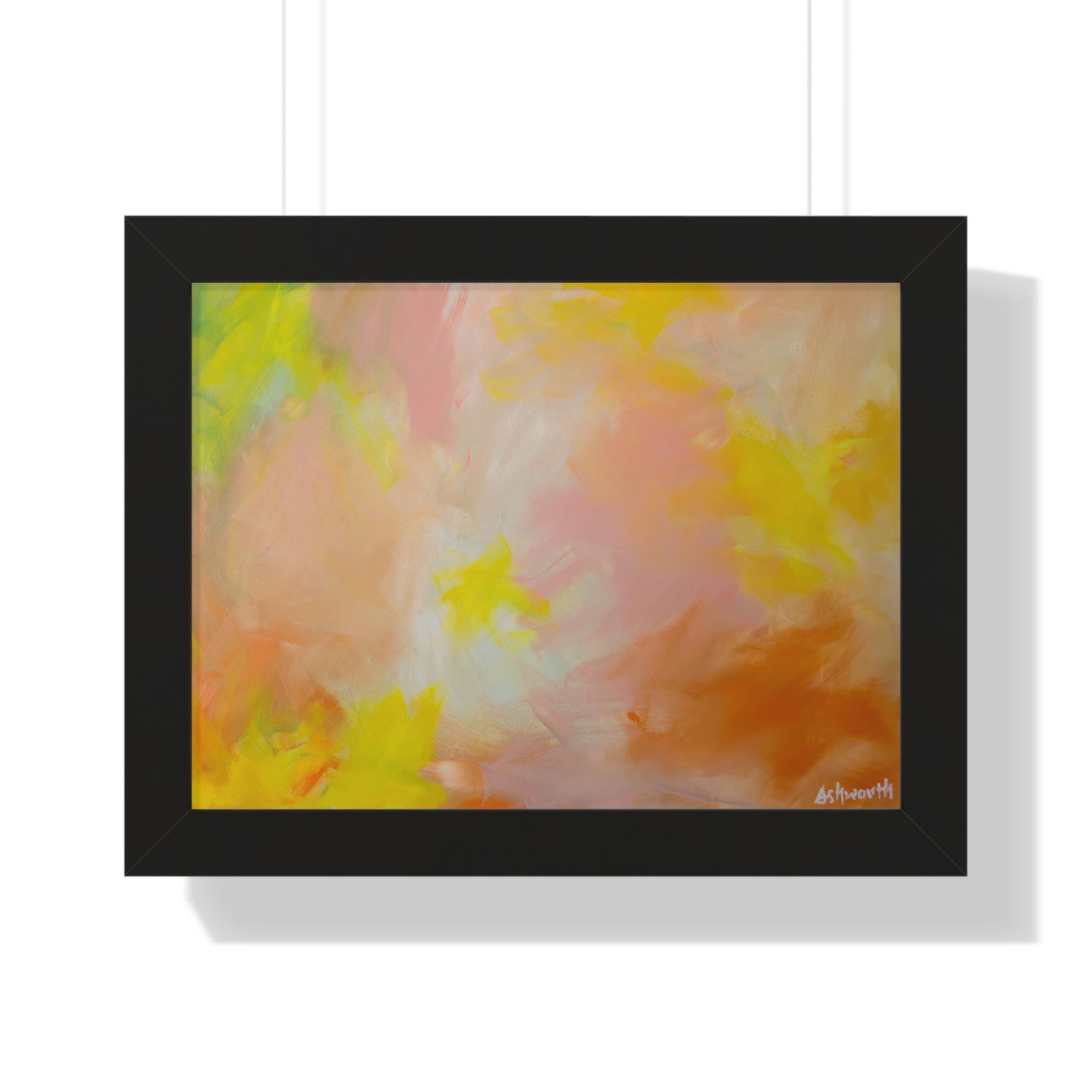 Where The Light Lingers — Framed Art Print
