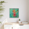Shaman Spiritwalker Framed Canvas Art
