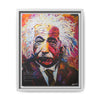 Quantum Genius Albert EInstein Framed  Canvas Art