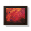 Red Hot Heart — Framed Art Print