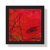 I WAS HERE — Framed Art Print