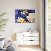 Rocket Quack. A Feathered Tribute to the King of Keys Framed Canvas