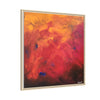 Red Hot Heart Framed Canvas Art