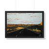 The Road to Taos — Framed Art Print