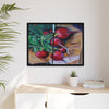 The Best People (Radishes) Framed Canvas Art