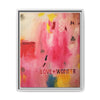 Love + Wonder #5 Framed Canvas Art