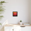 Red Hot Heart Framed Canvas Art