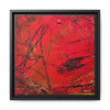 I WAS HERE - Framed Canvas Art