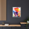 The garden framed canvas art