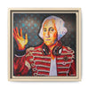 George Washington Rocks Framed Canvas Art